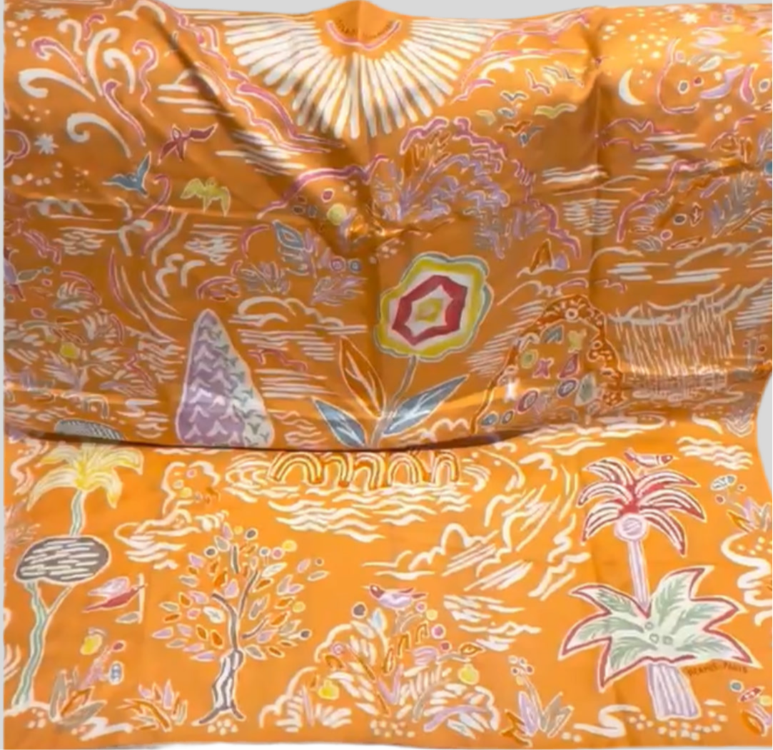 Hermès - Silk Scarf 90x90
