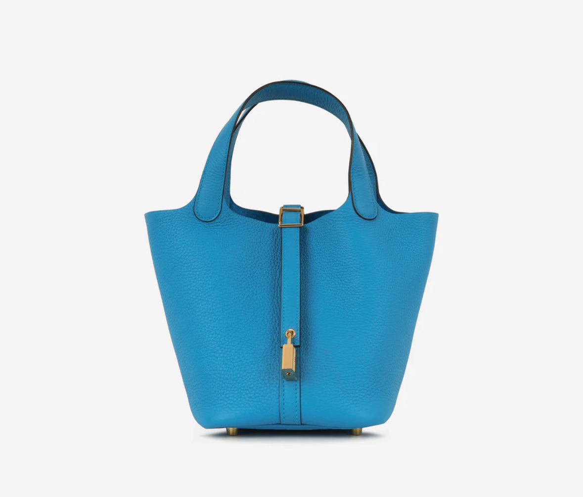 Hermès - Picotin 18 Bleu Zanzibar