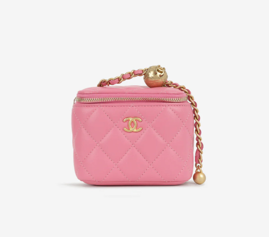 Chanel - Mini Vanity on Pearl Chain