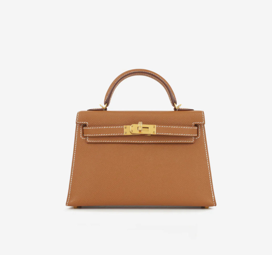 Hermès - Mini Kelly Gold GHW