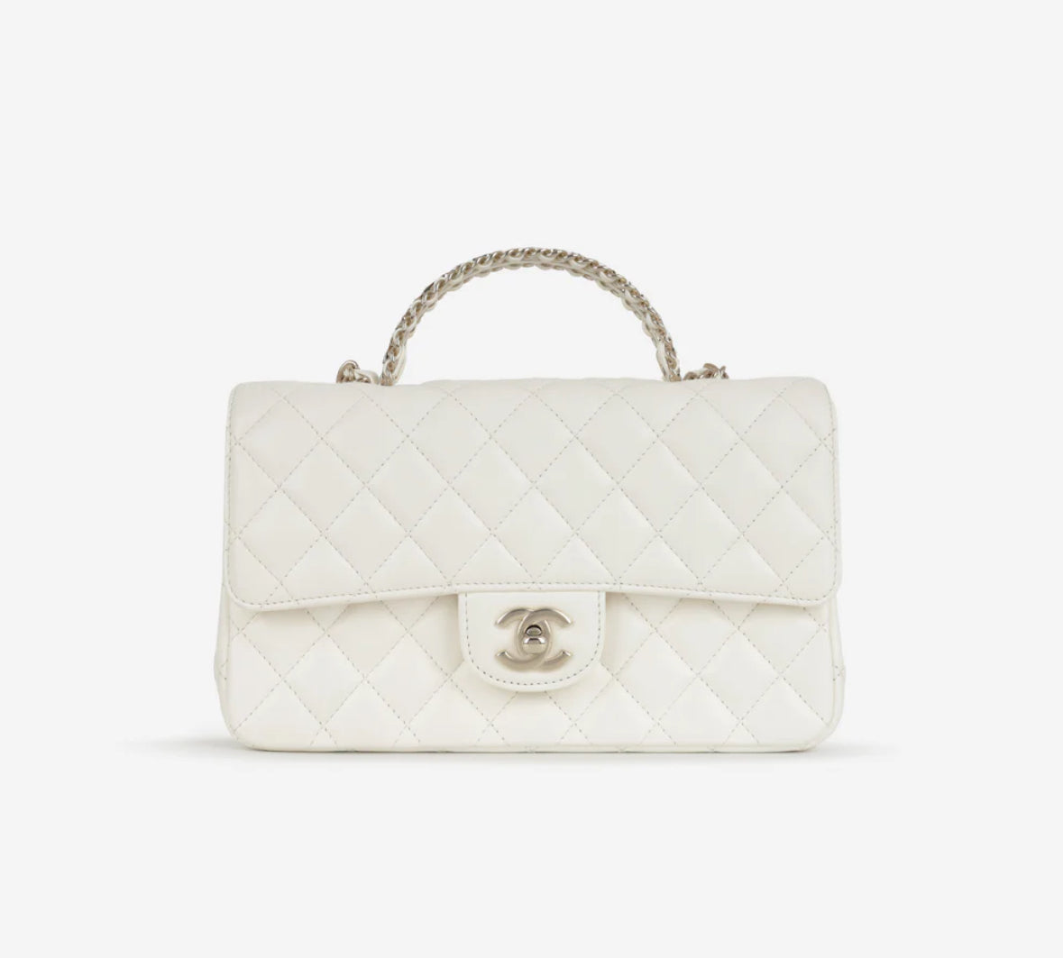 Chanel - Mini Top Handle Flap Bag