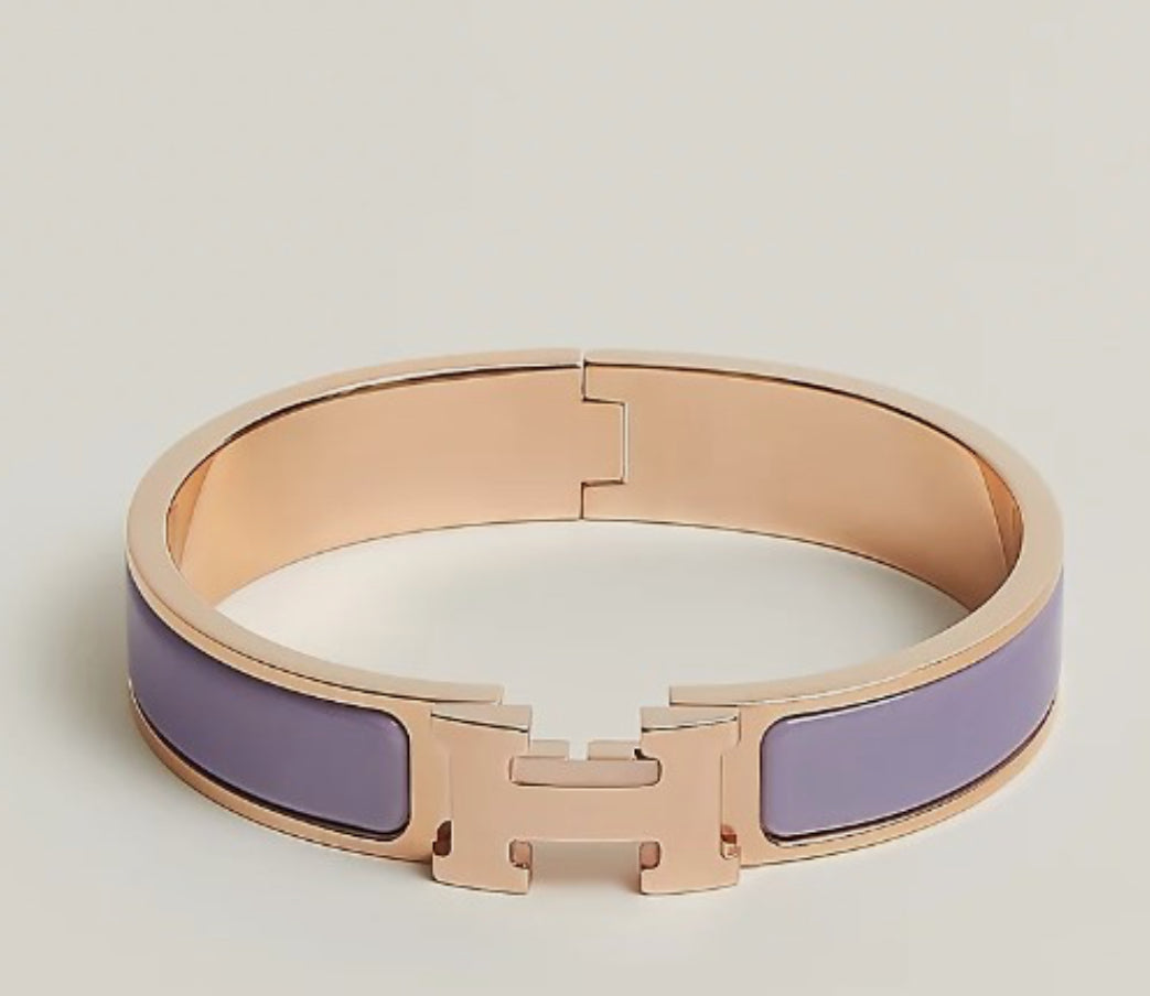 Hermès - H Clic Bracelet Lavender PM size