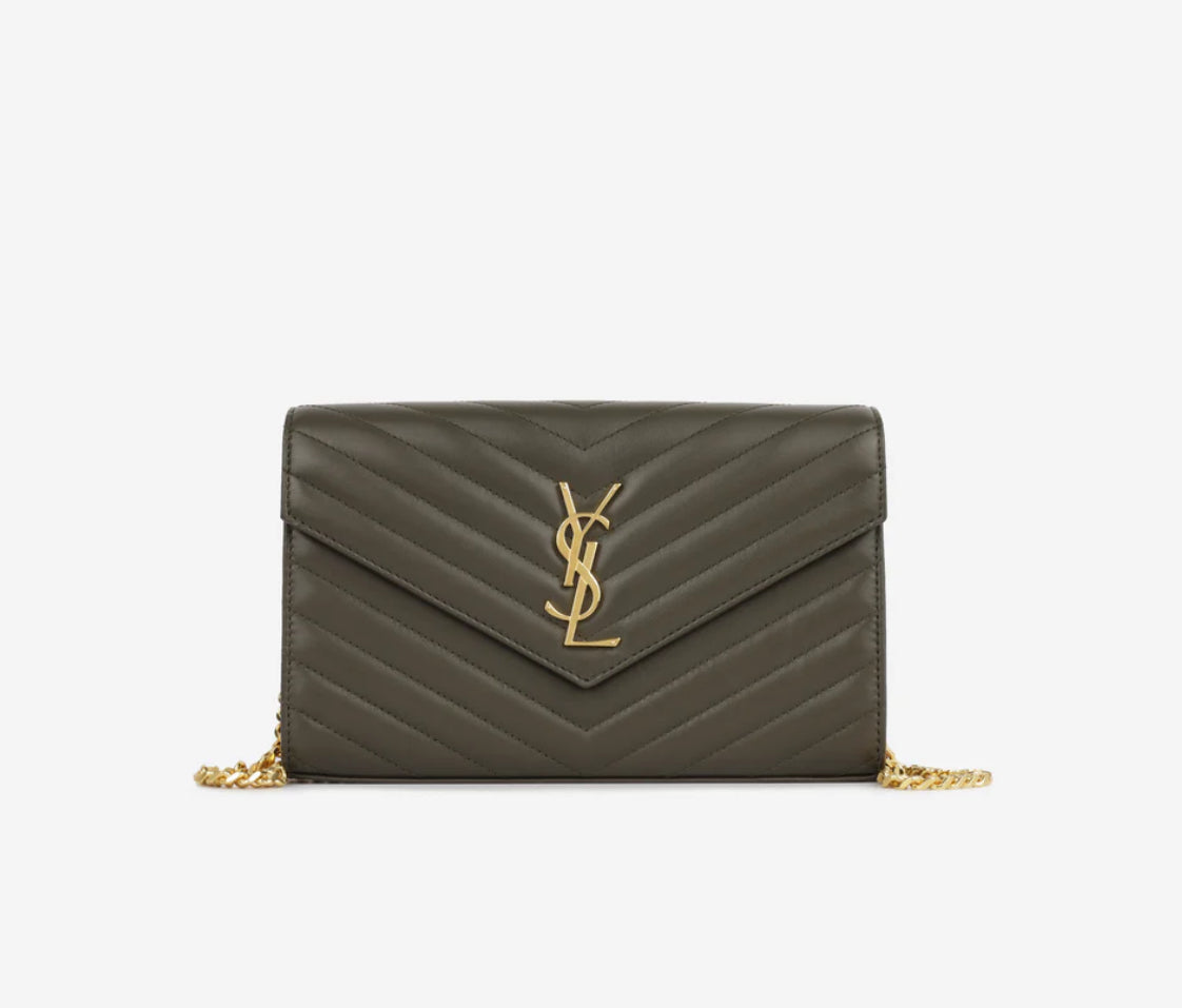 Saint Laurent - Cassandre Chain Wallet