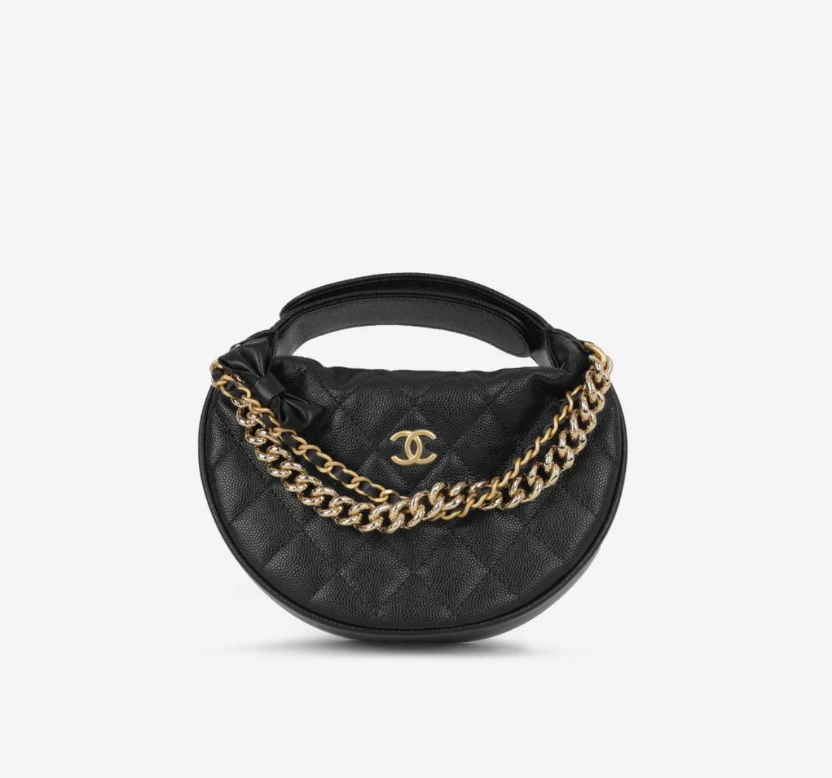 Chanel - Half Moon Clutch Bag