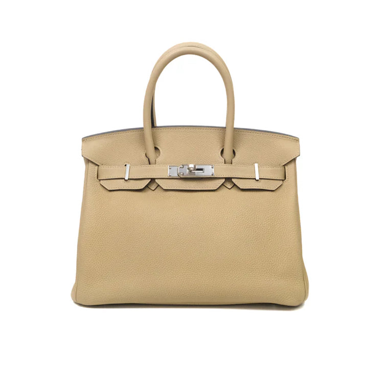 Hermès Birkin 30 Trench S2 Togo Palladium Hardware