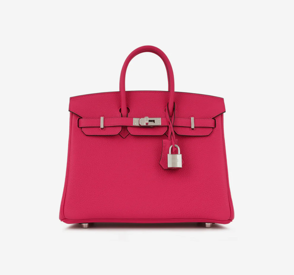Hermès - Birkin 25 Rose Mexico Togo PHW