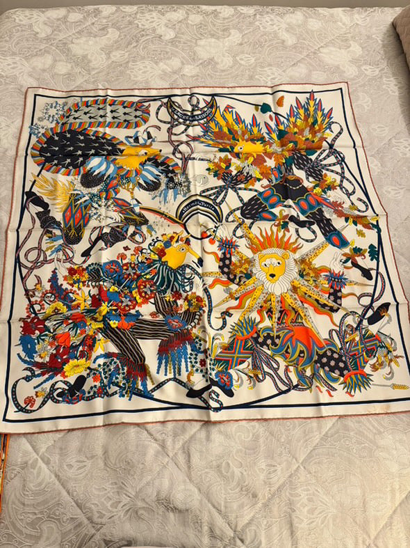 Hermès Silk Scarf